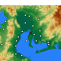 Nearby Forecast Locations - Tōkai - Carta