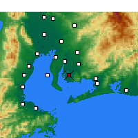 Nearby Forecast Locations - Nishio - Carta