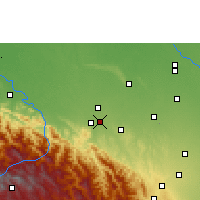 Nearby Forecast Locations - Santa Fe de Yapacaní - Carta