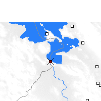 Nearby Forecast Locations - Desaguadero - Carta