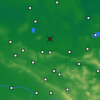Nearby Forecast Locations - Rahden - Carta