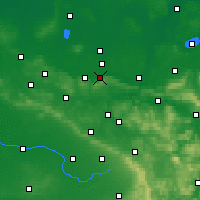 Nearby Forecast Locations - Lübbecke - Carta