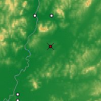 Nearby Forecast Locations - Lučegorsk - Carta