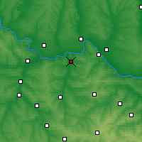 Nearby Forecast Locations - Sivers'k - Carta