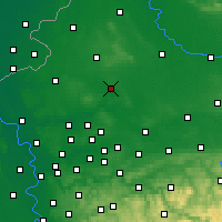 Nearby Forecast Locations - Dülmen - Carta