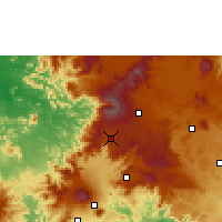 Nearby Forecast Locations - Dschang - Carta