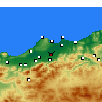 Nearby Forecast Locations - Sidi Moussa - Carta