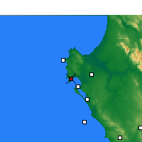 Nearby Forecast Locations - Saldanha - Carta