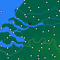Nearby Forecast Locations - Cromstrijen - Carta