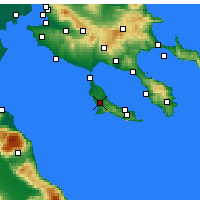Nearby Forecast Locations - Kassandreia - Carta