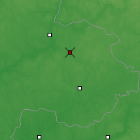 Nearby Forecast Locations - Klimavičy - Carta