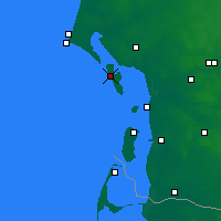 Nearby Forecast Locations - Fanø - Carta