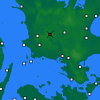 Nearby Forecast Locations - Sorø - Carta