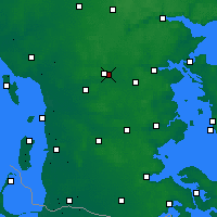Nearby Forecast Locations - Vejen - Carta