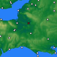 Nearby Forecast Locations - Glastonbury - Carta