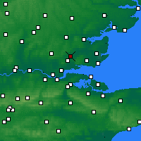 Nearby Forecast Locations - Wickford - Carta