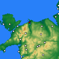 Nearby Forecast Locations - Conwy - Carta