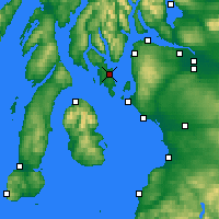 Nearby Forecast Locations - Rothesay - Carta