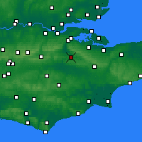 Nearby Forecast Locations - Maidstone - Carta