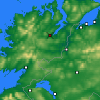 Nearby Forecast Locations - Letterkenny - Carta