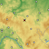 Nearby Forecast Locations - Bleilochtalsperre - Carta