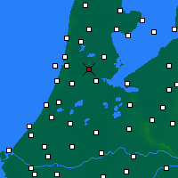 Nearby Forecast Locations - Zaanstad - Carta