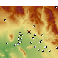 Nearby Forecast Locations - Phoenix Deer V. - Carta