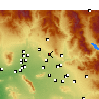Nearby Forecast Locations - Scottsdale - Carta