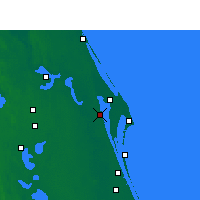 Nearby Forecast Locations - Titusville - Carta