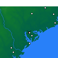 Nearby Forecast Locations - Beaufort - Carta