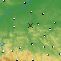Nearby Forecast Locations - Dębica - Carta