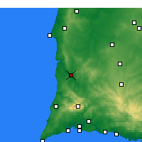 Nearby Forecast Locations - Odemira - Carta