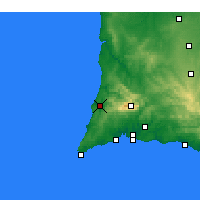 Nearby Forecast Locations - Aljezur - Carta
