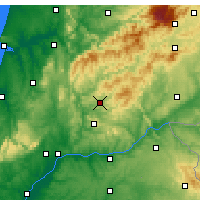 Nearby Forecast Locations - Sertã - Carta