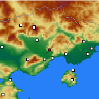 Nearby Forecast Locations - Filippoi - Carta