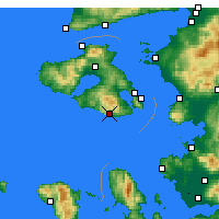 Nearby Forecast Locations - Plomari - Carta