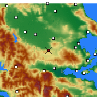 Nearby Forecast Locations - Domokos - Carta