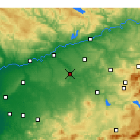Nearby Forecast Locations - Écija - Carta