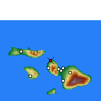 Nearby Forecast Locations - Lahaina/Maui - Carta