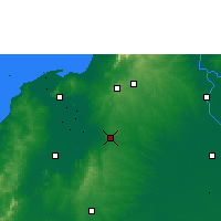 Nearby Forecast Locations - Sahagún - Carta