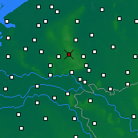 Nearby Forecast Locations - Hoenderloo - Carta