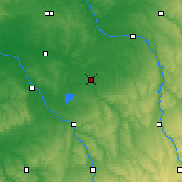 Nearby Forecast Locations - Brienne-le-Château - Carta