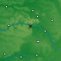 Nearby Forecast Locations - Épernay - Carta