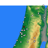 Nearby Forecast Locations - Ra'anana - Carta