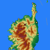 Nearby Forecast Locations - Castifao - Carta