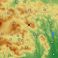 Nearby Forecast Locations - Olejníkov - Carta