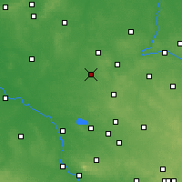 Nearby Forecast Locations - Kluczbork - Carta