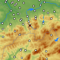 Nearby Forecast Locations - Wisła - Carta