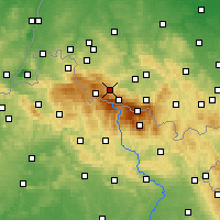 Nearby Forecast Locations - Szklarska Poręba - Carta