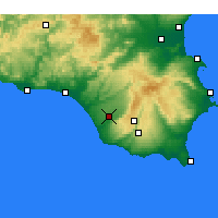 Nearby Forecast Locations - Vittoria - Carta